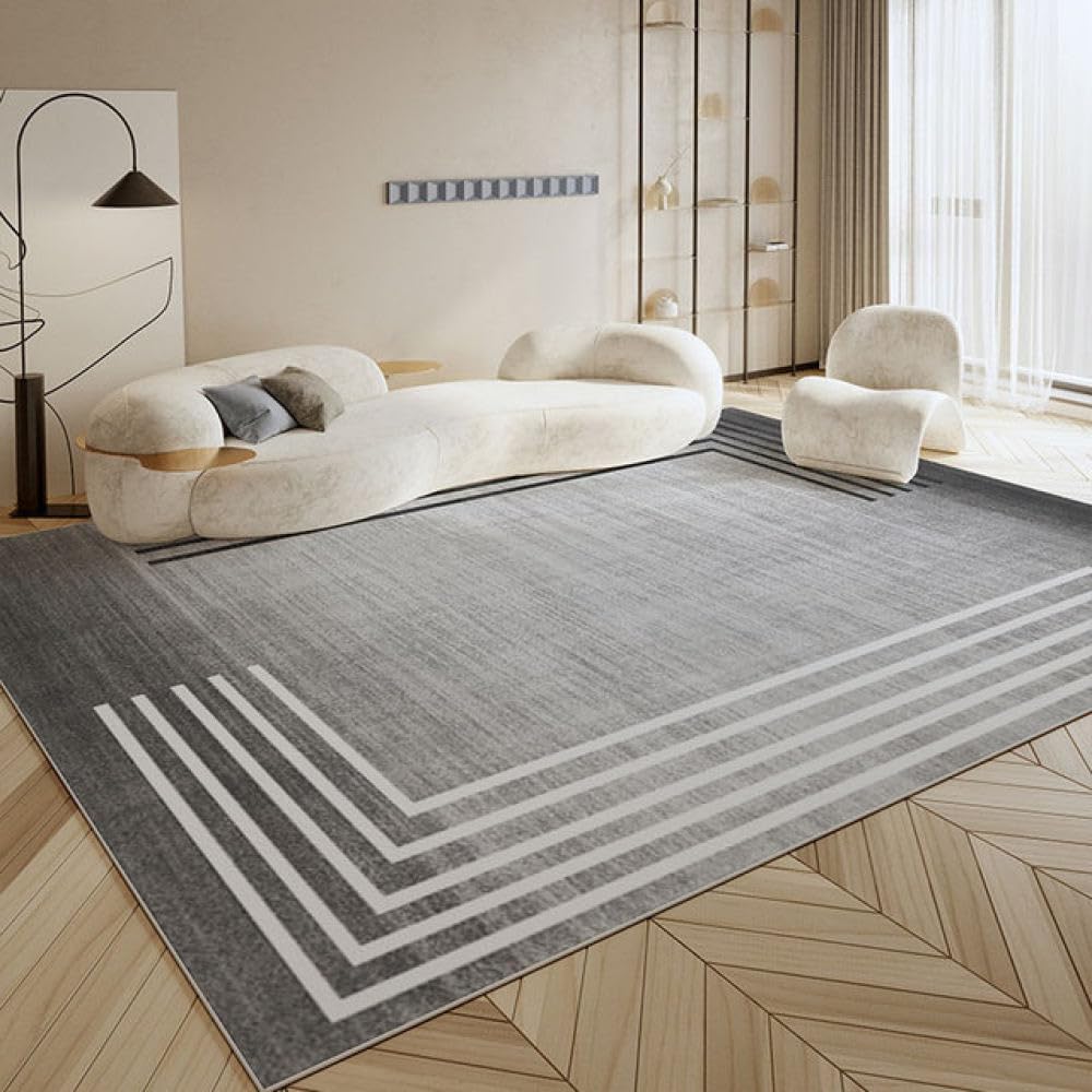 Modern Lätt Lyx Stor Yta Matta Vardagsrumsdekoration Studio Lounge Golvmatta Sovrum Heminredning Entrématta