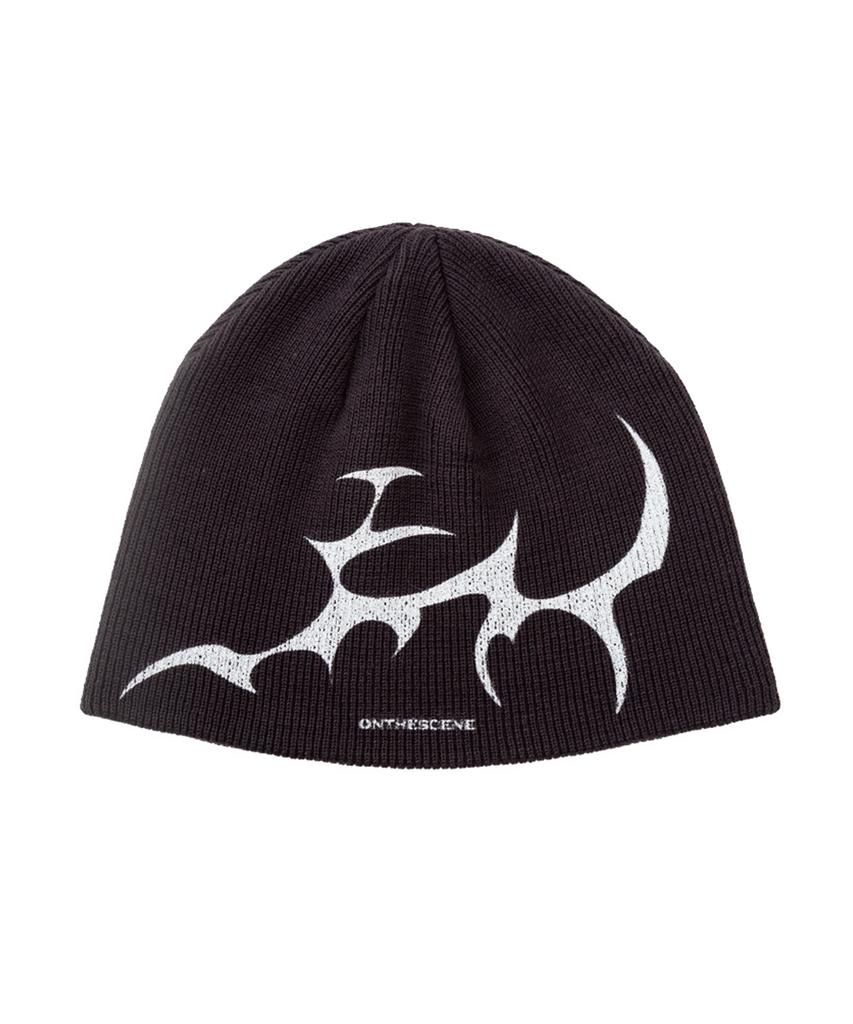 Ondeossin Graphic Beanie Gray