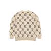 MLB Boston Red Sox Knit Sweater Unisex Sweater Beige 3AKCM0221-43BGS