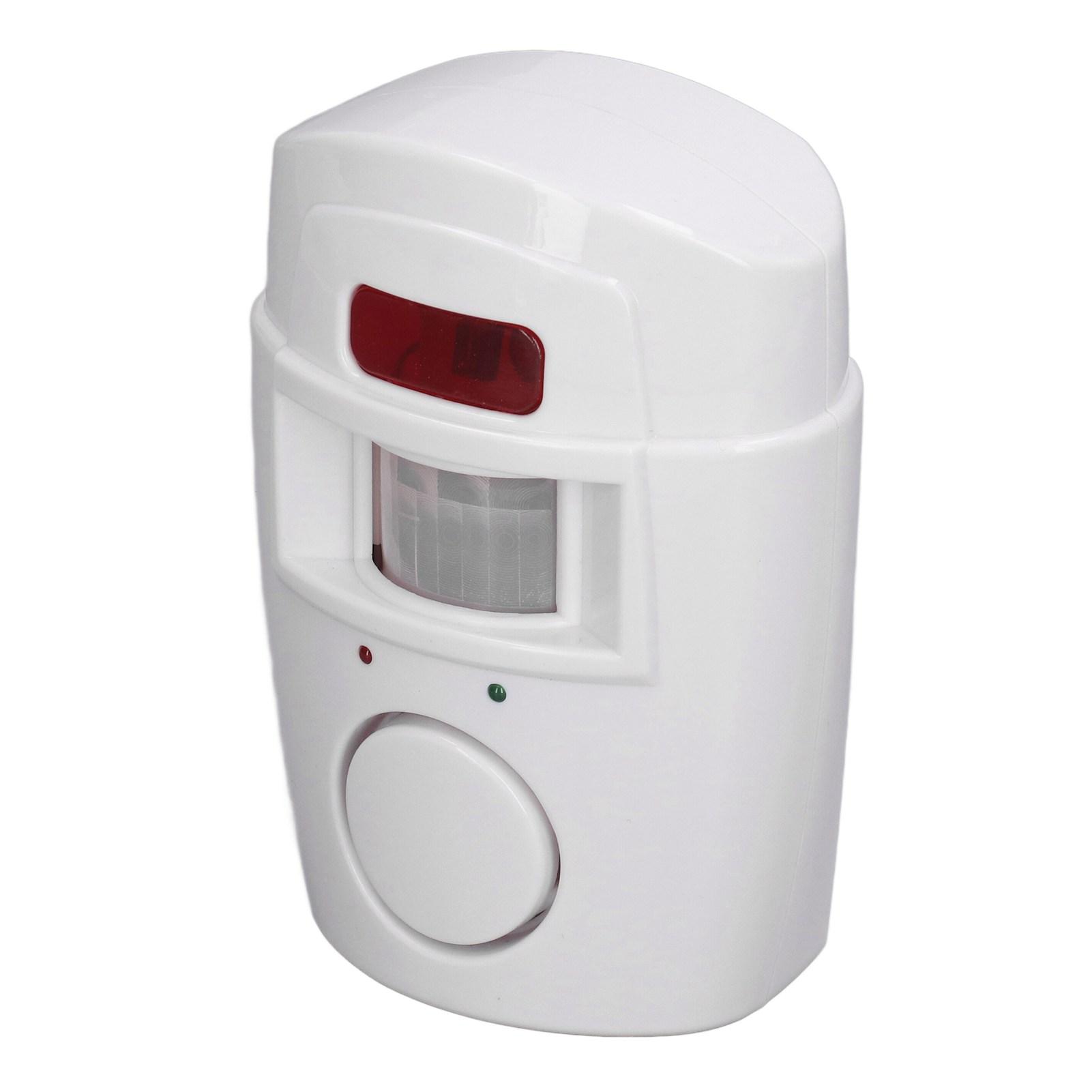 

Outdoor Motion Sensor Alarm Anti Theft Remote Control Sound Light Silent Mode Wireless Driveway Alarm for House Farm