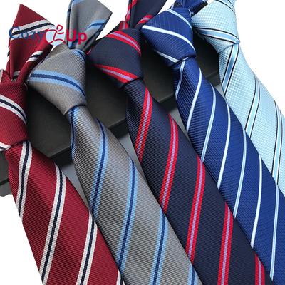 Striped Tie Men's Business Necktie for Work