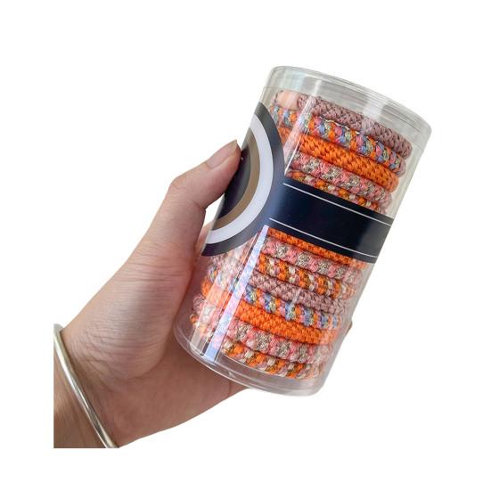Hair Band 15Pcs High Elasticity Ropes, Thick Rubber Bands, Super Grip Non-deforming Rope No Slip Ties, Tangle Accessories for Running Climbing