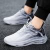 Trendy brand sports shoes men's and women's summer breathable mesh casual running shoes air cushion shock absorption thick sole heightening dad shoes
