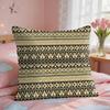 Geometric Ethnic Pattern Cushion Cover Square Short Plush Pillow Case Living Room Sofa Home Decor Funda X