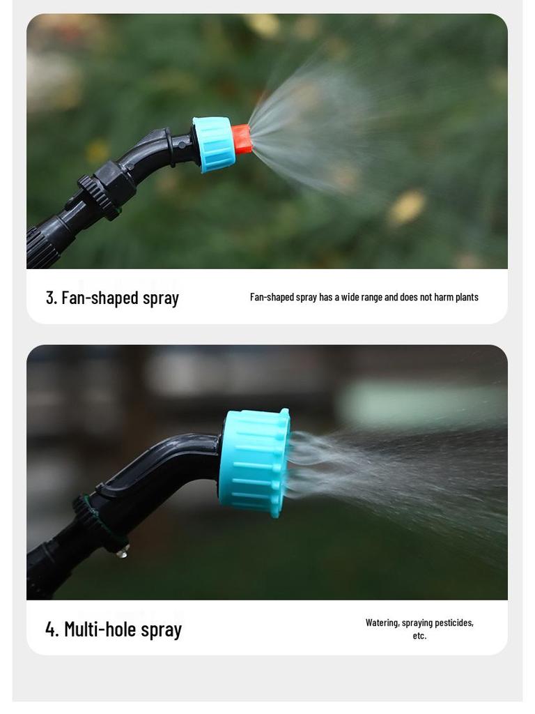 Deluxe Elektrischer 5L Hochdrucksprüher mit langer Akkulaufzeit & geradem Griff für den Haushaltsgebrauch