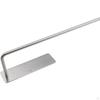 Roll Paper Holders Under Cabinet Towel Rack for Kitchen Hotel Bathroom Square Argent