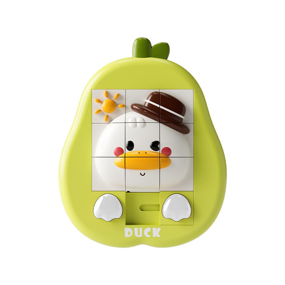 2 In 1 Slide Puzzle Games 3D Cartoon Animal Huarong Road Puzzle Balance Maze Logical Thinking Game For Boys Girls