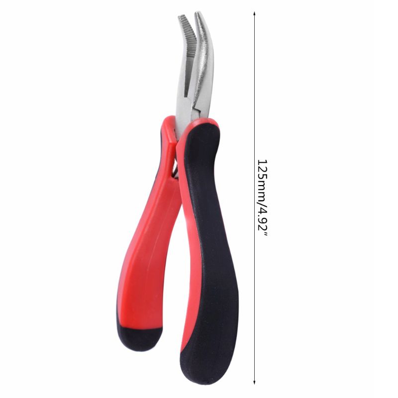 Hair Extensions Plier with Curved Blade Stainless Steel Hair Extension Removal