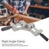 Double Handle 90 Degree Right Angle Clamp Woodworking Clip Photo Frame Furniture Clamp Tool