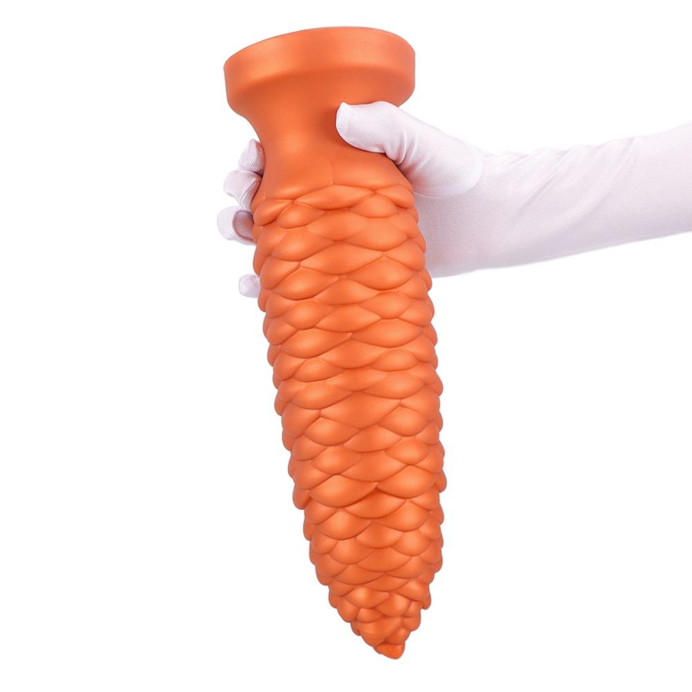 Premium Liquid Silicone Anal Plug - Unisex G-Spot Stimulator for Intense Orgasm | Adult Sex Toy