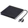 Portable USB 3.0 USB-C External CD DVD Drive DVD +/-RW Burner CD Player Reader Writer Recorder For Laptop Desktop