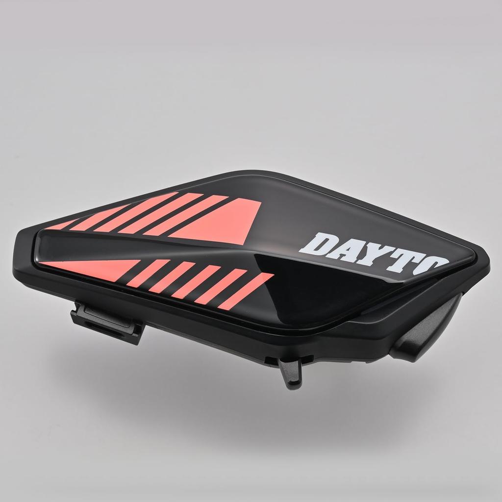 Daytona 48907 Motorcycle Incom DT-02 Optional Face Spannel, Modern Stripe