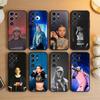 Y-Young Miko Do Not Disturb Phone Case For Samsung S26,S25,S24,S23,S22,S21,S20,Ultra,Plus,FE Black Soft Cover