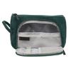 Cosmetic Bag Corduroy Large Capacity Handheld Portable Multi Functional Make Up Pouch for Women Girls Emerald