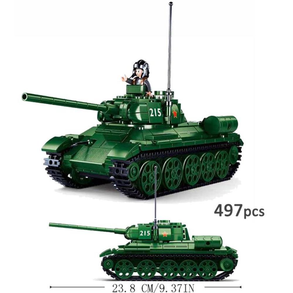 Militär ww2 Kanone Sturmpanzer Kampfpanzer Auto LKW Armee Waffe Bausteinsets Modell König Kinderspielzeug Geschenk