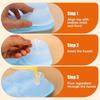 with 2 Funnels Fruit Pudding Mango Molds Silicone Decoration Mould Supplies  Baking Pastry