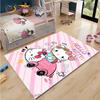 Hello Kitty kawaii Cartoon Anime Carpet for Living Room Bedroom Rug Kitchen Door Kids Un-slip Floor Mat Alfombra Birthday gift