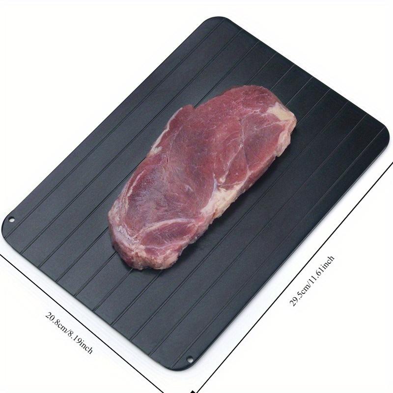 1pcs New Fast Defrost Tray Fast Thaw Frozen Food Meat Fruit Quick Defrosting Plate Board Defrost Tray Thaw Master Kitchen Gadgets