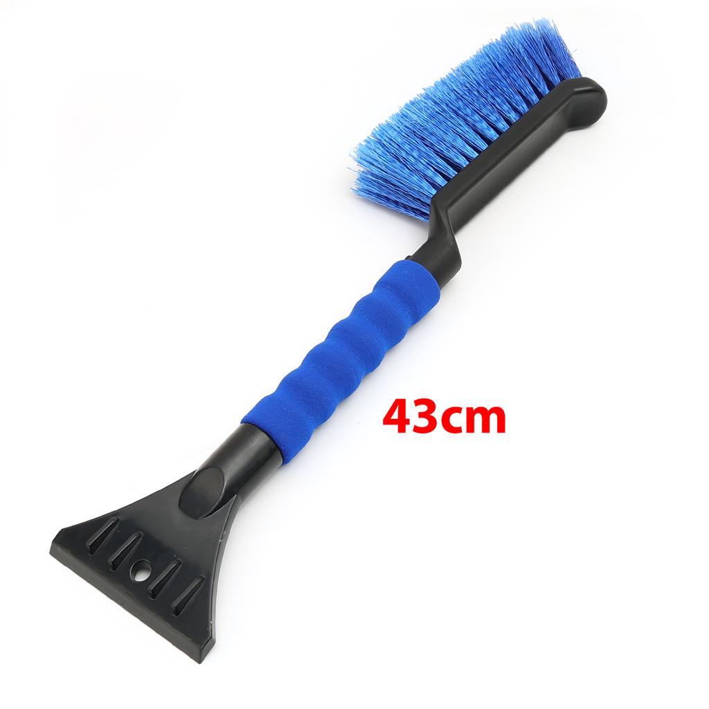 Ice Scrapers for Car Windshield 2 In 1 Snow Scraper and Brush Ergonomic Foam Grip Snow Cleaner for Car Window Ice Scraper 43cm