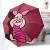 Winnie and friends Themed Travel Umbrella-8 Ribs Automatic Opening and Closing, Portable Folding Design, Compact and Stylish Umbrella Suitab