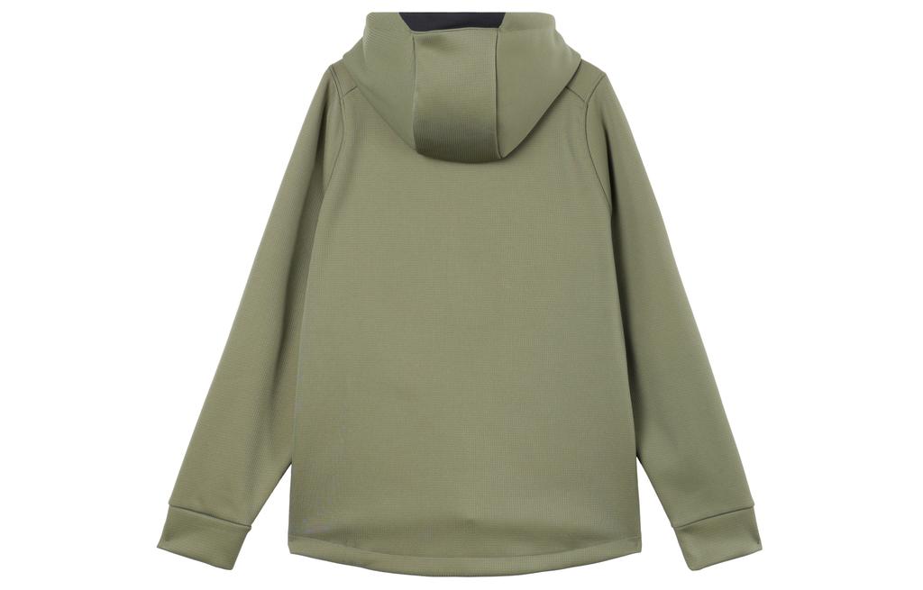 Nike Sweatshirts Men's Green Hooded Moderate Cardigan FN3057-222