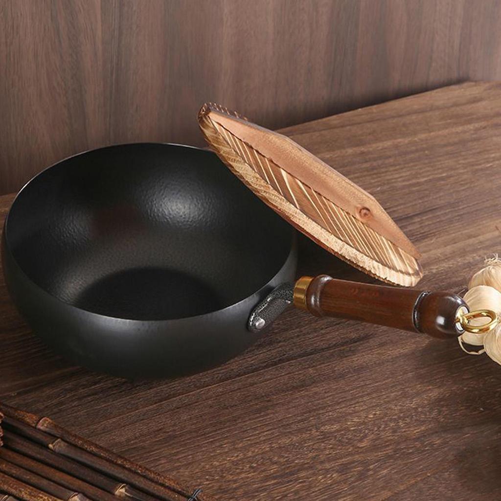 Deep Frying Pan Safe Reusable Skillets And Frying Pans Kitchen Utensils & Gadgets For Cooking Baking Sauteing Camping