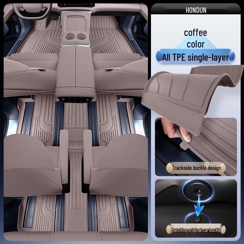 TPE2026 Extended Range Floor Mats & Interior Carpet Set for XPeng X9