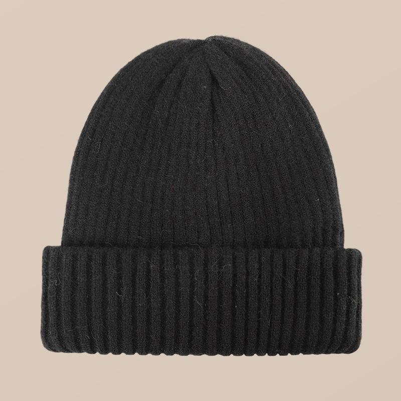 

SpringSeason Meilun Knitted Hat BrandNew FallSeason and ColdSeason Warm Wool Hat FallSeason and ColdSeason Solid Color Versatile Style