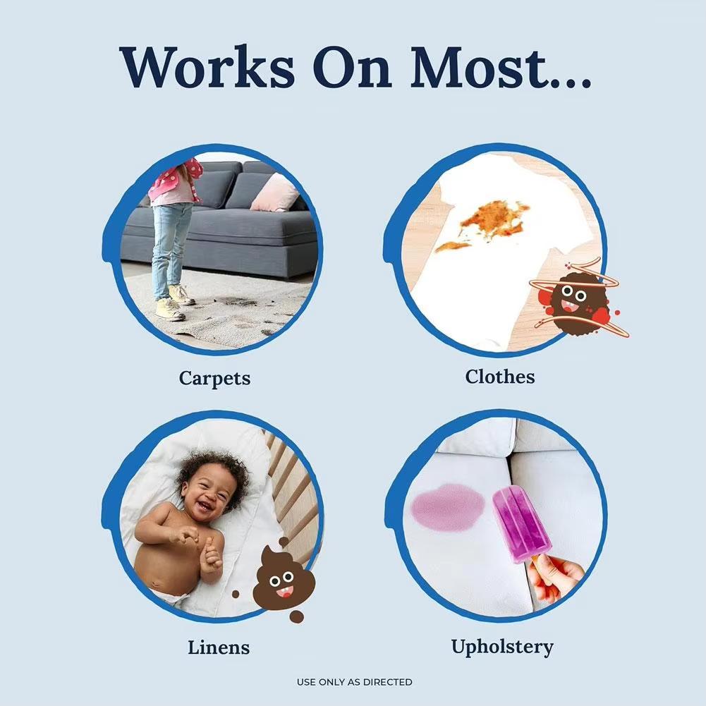 Wäschefleckenentferner Fleckenstift für Kaffee Lebensmittel Öl Teeflecken Notfall-Fleckenentfernung für Hot Pot mit Ölflecken 120ml