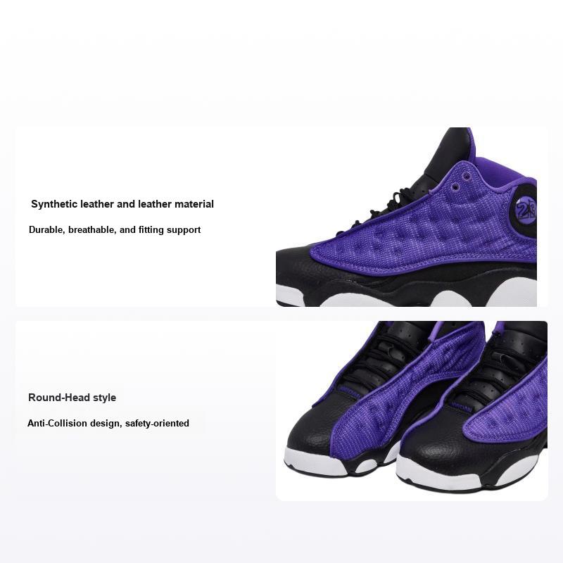 Детские кроссовки Air Jordan 13 Retro GS Purple Venom Black White FD4648-501 36.5