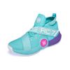 Li Ning All City 7 Way Of Wade All City 7 Rutschfest Leicht Mid-Top Basketballschuhe Herren South Beach, Grün Lila ABAP101-3