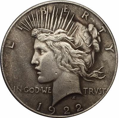 1922 P Barış Doları MADENİ PARA KOPYA