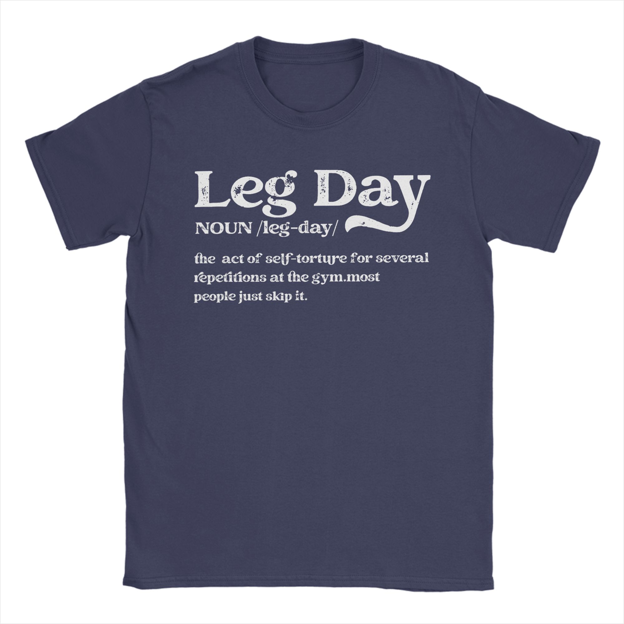 

Summer Leg Day Definition Gym Hipster TShirts 100 Cotton Tee Shirt for Men Y2K Funny Design Short Sleeve Clothing 4XL