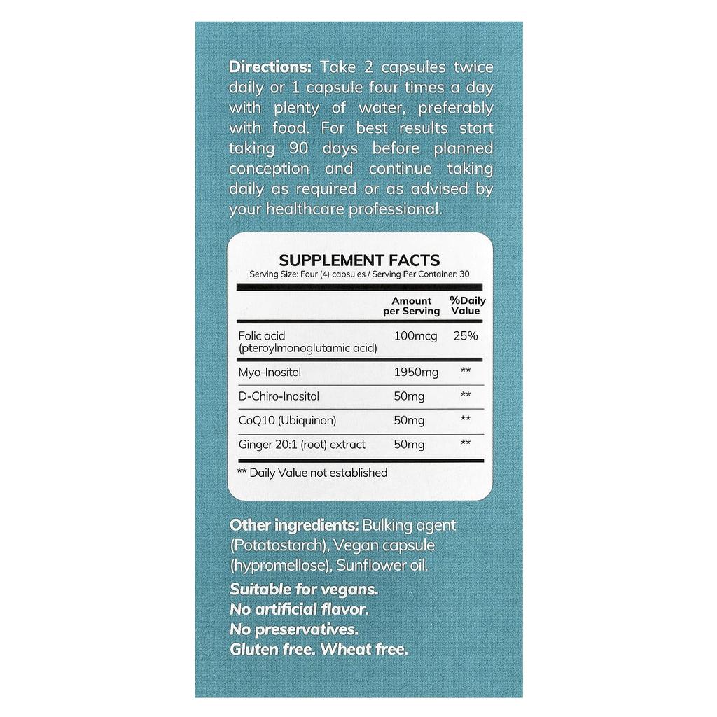 Ovulation Support for Women, Veggie Capsules 120