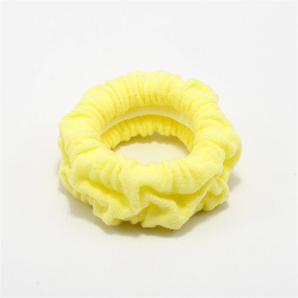 Mix Colors Accessories Rubber Band Scrunchie Elastic Hair Rope Wide Hair Bands Ponytail Holder