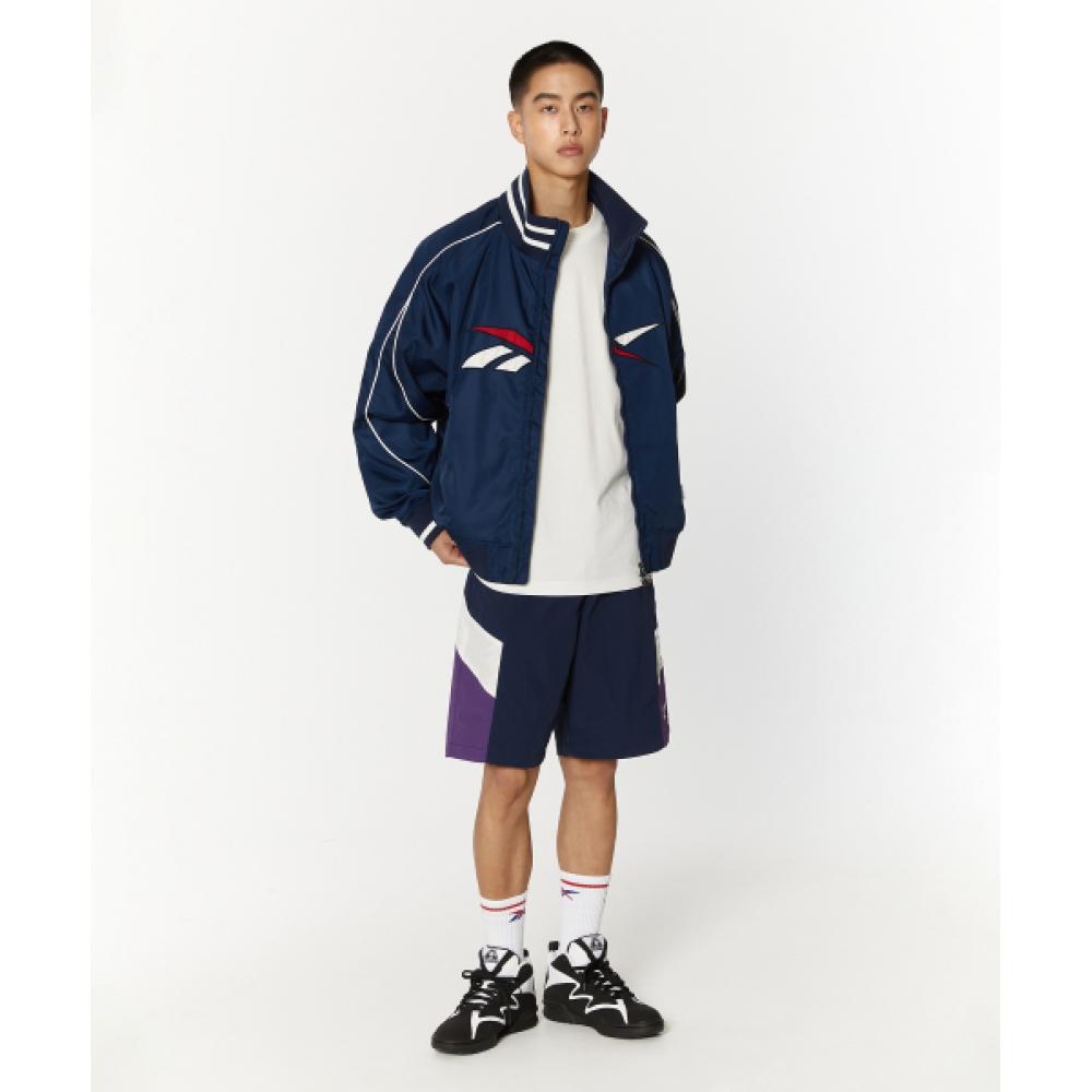 Reebok Twin Vector Shorts   Navy