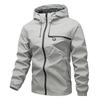 American Street Style Waterproof Hooded Casual Sports Jacket
