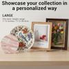 Acrylic Easels Plate Display Stands Picture Frame Stand Holders Decorative Frame Holders for Frame,Book,Card and Plaque