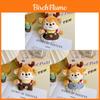 Plush Deer Doll Pendant With Adjustable Straps For Baby Room Decor