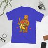 Italian Brainrot Chimpanzini Bananini Tung Sahur Kiss Cam  T Shirts  Funny Tees Round Collar T-Shirts Pure Cotton Clothes