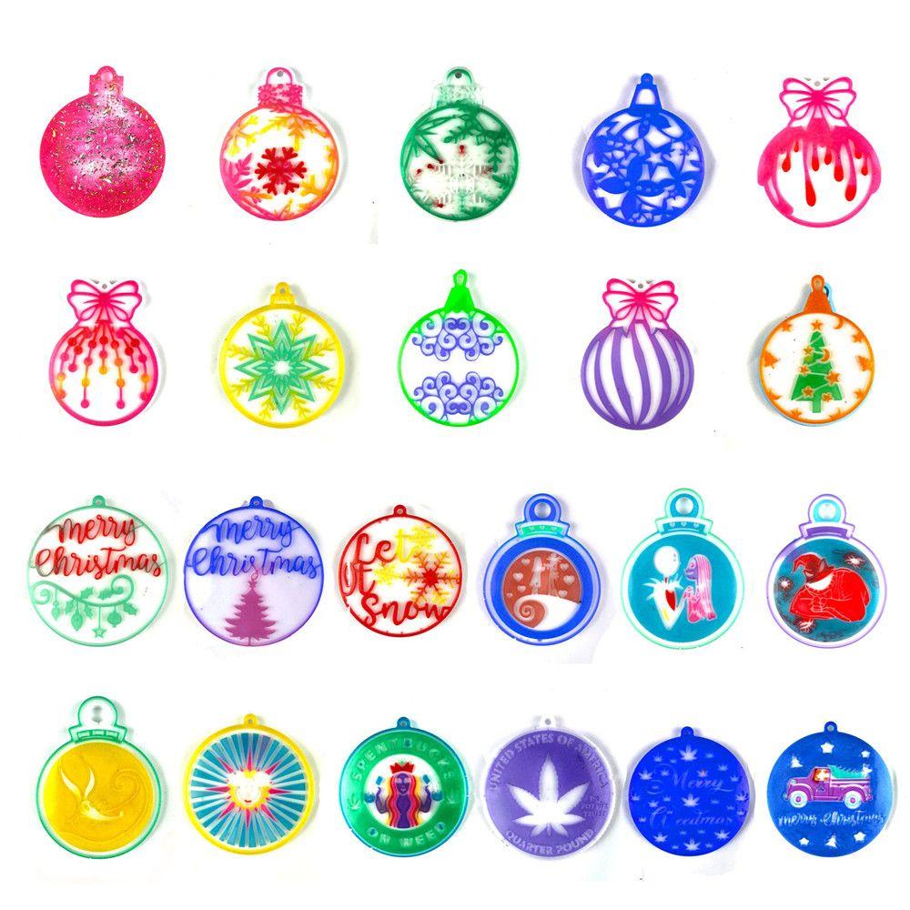 Pendant Clay Mold Cake Tools Christmas Ball Mold Silicone Moulds Keychain Molds Jewelry Making Tool