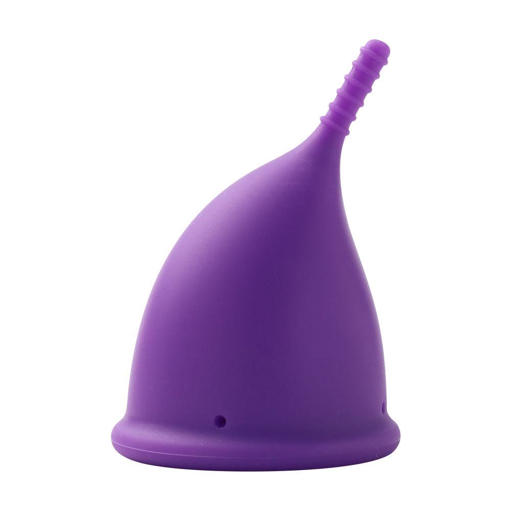 Stomach-Shaped Silicone Menstrual Cup: A Comfortable, Reusable Alternative to Sanitary Napkins and Pads.