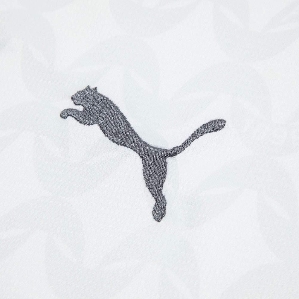 Puma Acm Away Jersey Replica Letter Logo Printed Crew Neck Short Sleeve Football Shirt Men tops White 770391-02