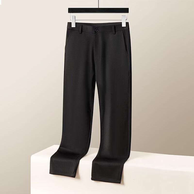 VEE KELLEN Men's Ice Silk Straight Leg Casual Pants