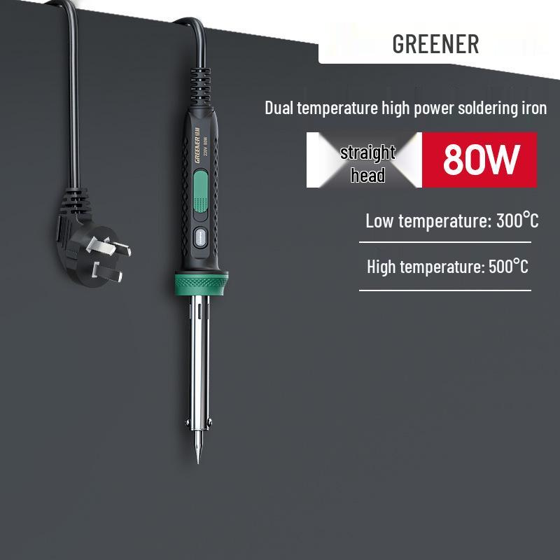 

Green Forest High-Power Electric Soldering Iron Set for Household and Industrial Use