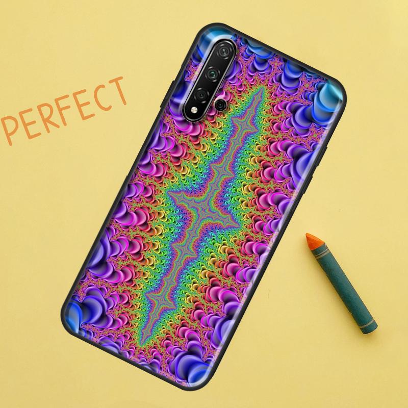 Vintage Ornament For Huawei Nova 8i 12i 11i 12s Y73 Y72 Y61 Y91 Y90 Y70 Y60 9 10 SE P30 P40 Lite P60 Pro Case