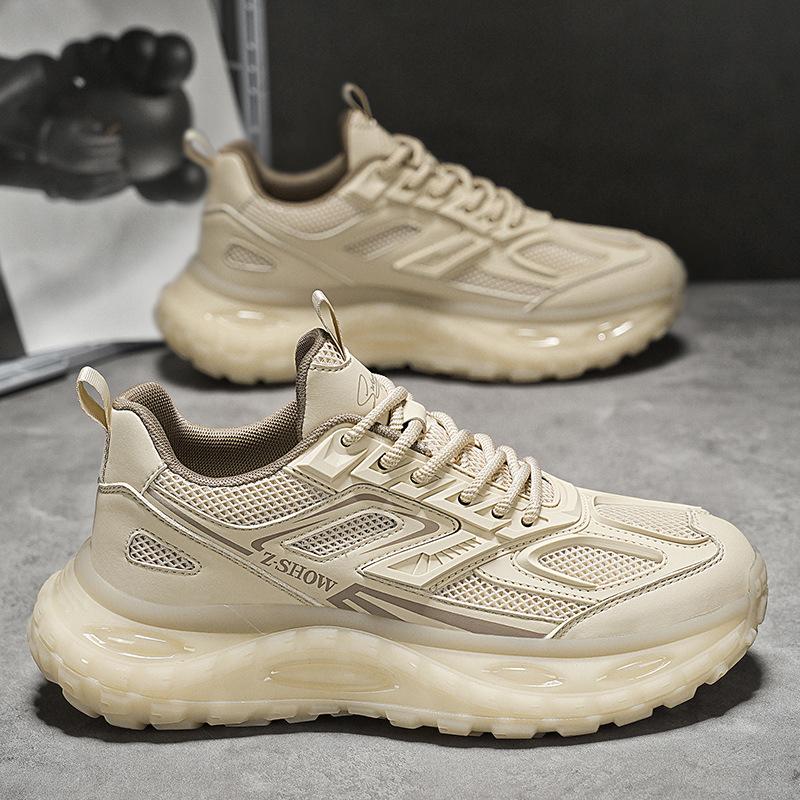 Daddy Shoes 25 Men's Summer Running Versatile Mesh Trend Casual Shoes Men's Platform Non-slip Sports Darth Vader