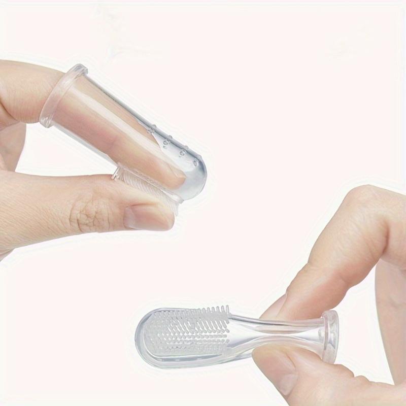 5pcs Pet Finger Toothbrushes Effective In Cleaning Teeth Perfect For Dogs And Cats