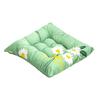 Breathable Seat Pad for All Seasons Square Chair Cushion with Ties, Ultra Soft Pad, Animal Flower Decorative Kitchen Pattern, 15.75" X Dining