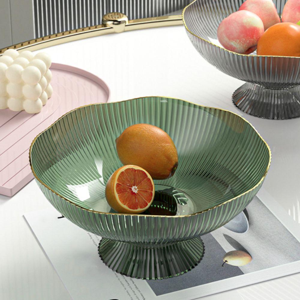 Detachable Living Room Fruit Basket High Feet Snack Serving Bowl INS Draining Fruit Plate Kitchen